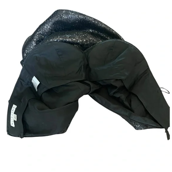 NITELINE Vintage Black Strapless Cocktail  Dress 
Sz 6​​ - Picture 6 of 12